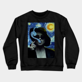 marla & starry night Crewneck Sweatshirt